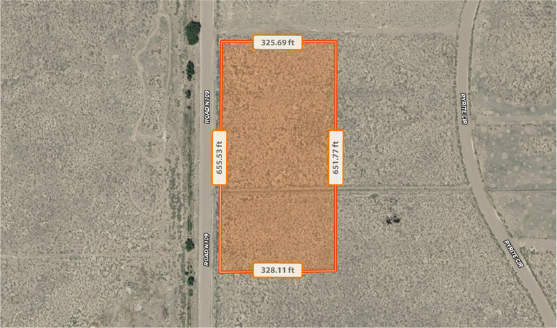 5.08 Acres – Alamosa County, CO - Flat terrain, road access, piggy bank lot!