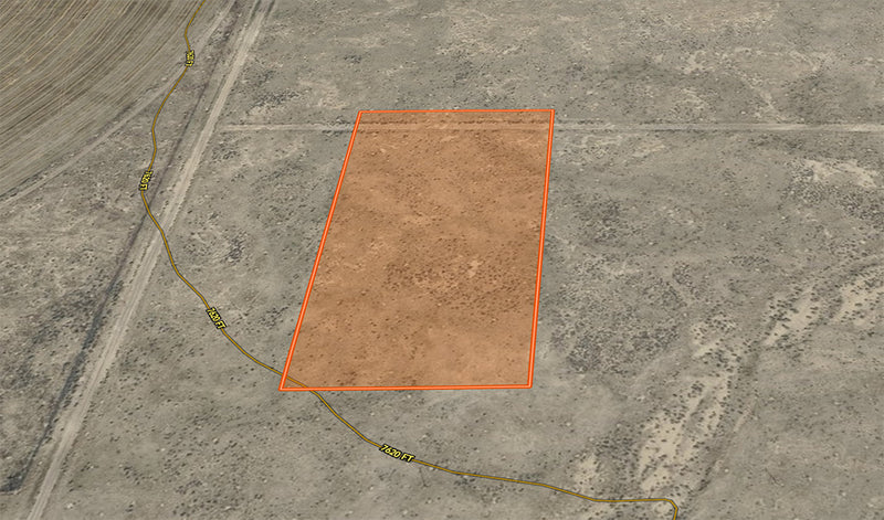 5 Acres – Costilla County, CO - Split by road, slashed in price.