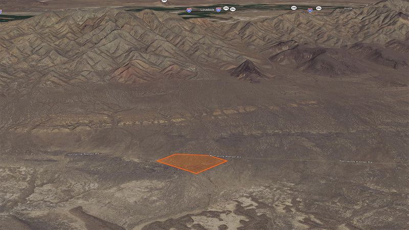 40.19 Acres – Pershing County, NV - Priced Right: Mountain Views, Easy Access!