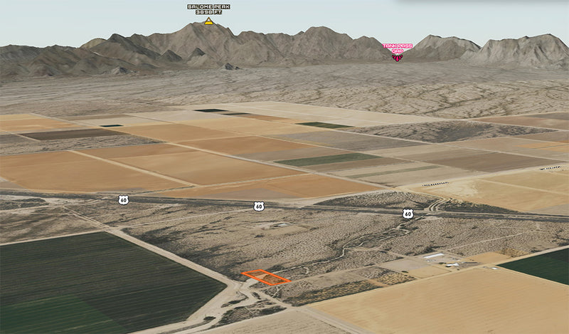 1.01 Acres – La Paz County, AZ - Ground your cash, don't dirt-cheap out!