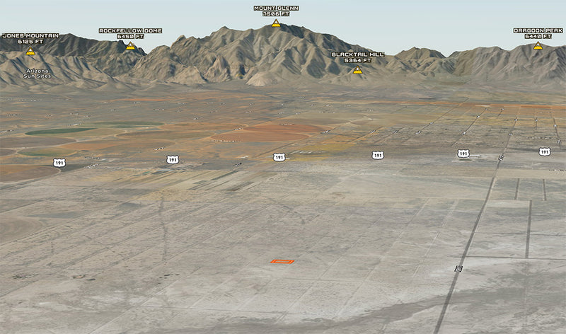 0.51 Acres – Cochise County, AZ - Valley-low tax dues, buy now!