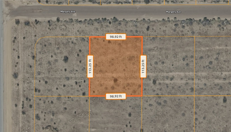 0.25 Acres – Kern County, CA - Land Near Airport: Prices Taking Off!