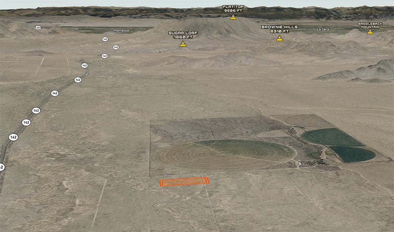 5 Acres – Costilla County, CO - Split by road, slashed in price.