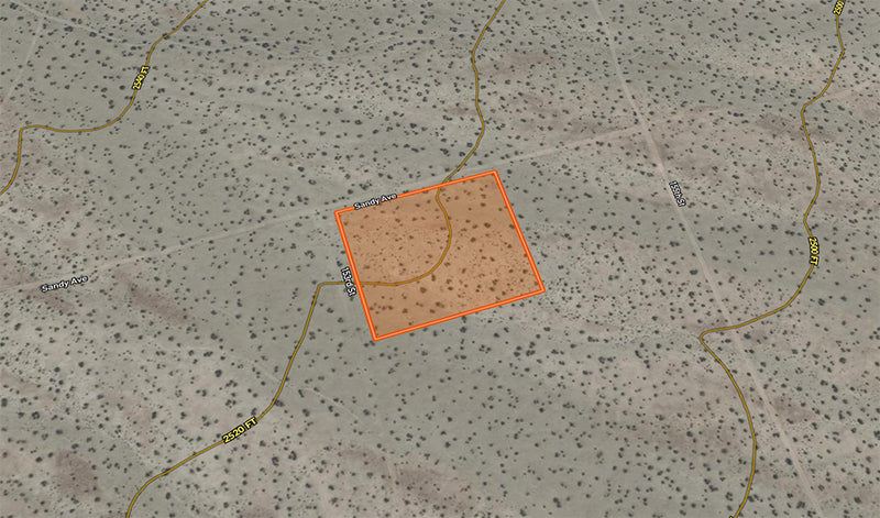 2.5 Acres – Kern County, CA - A Lot of Land for a Lot of Ideas (Some of Them Brilliant)