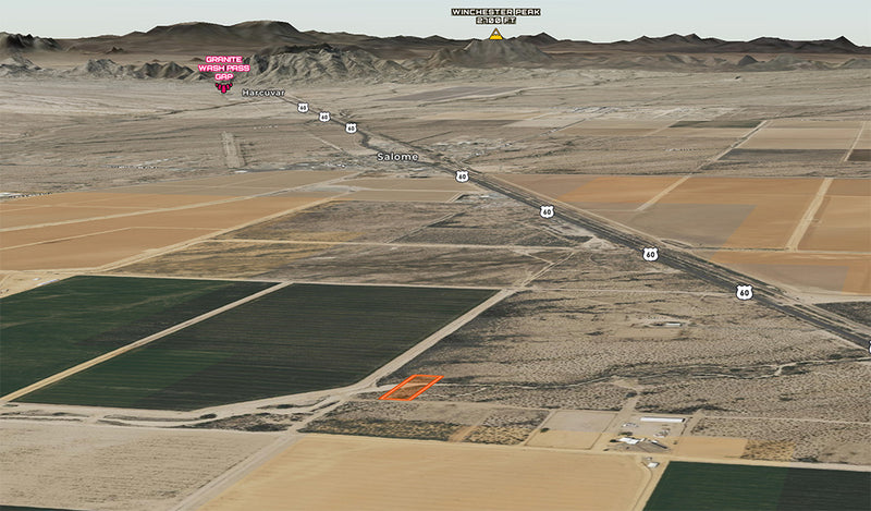 1.01 Acres – La Paz County, AZ - Ground your cash, don't dirt-cheap out!