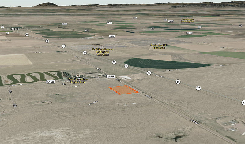 5.08 Acres – Alamosa County, CO - Flat terrain, road access, piggy bank lot!