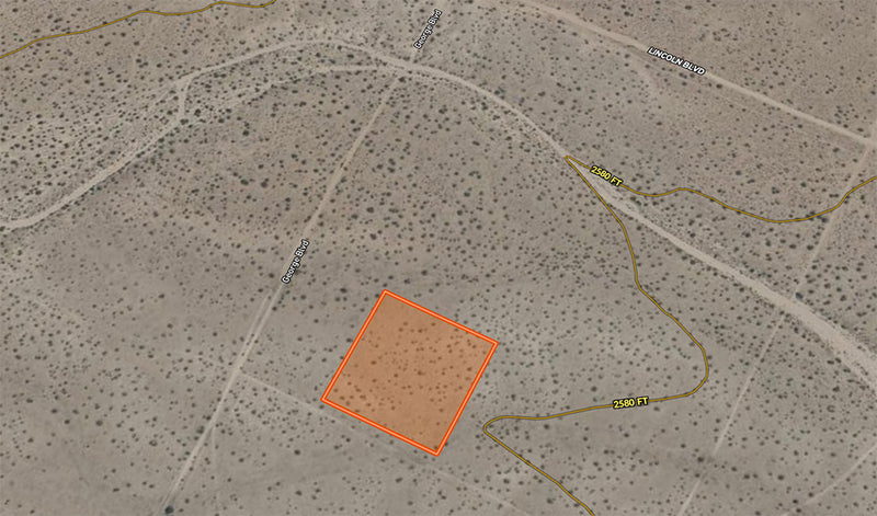 2.5 Acres – Kern County, CA - Big Sky, Big Space, Zero Neighbors (Almost)