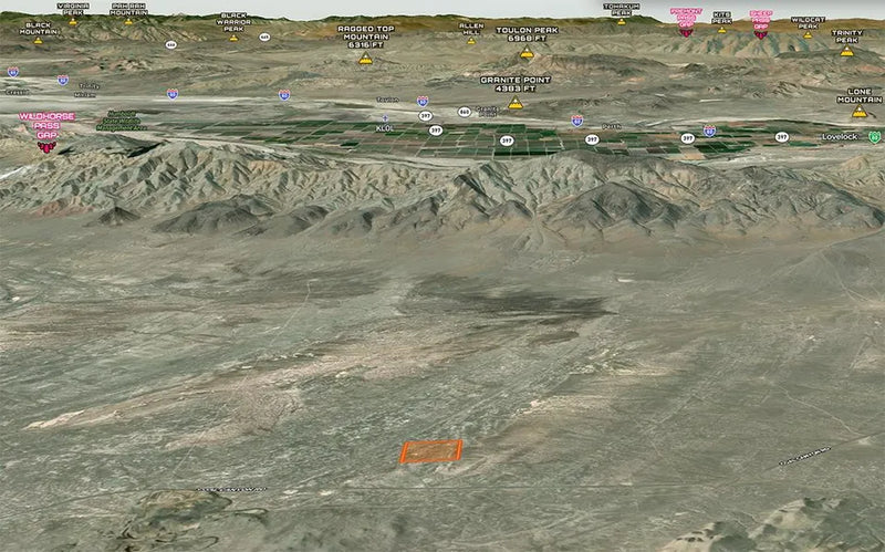 40.32 in Pershing County, NV - Brush Included, Stress Not Included