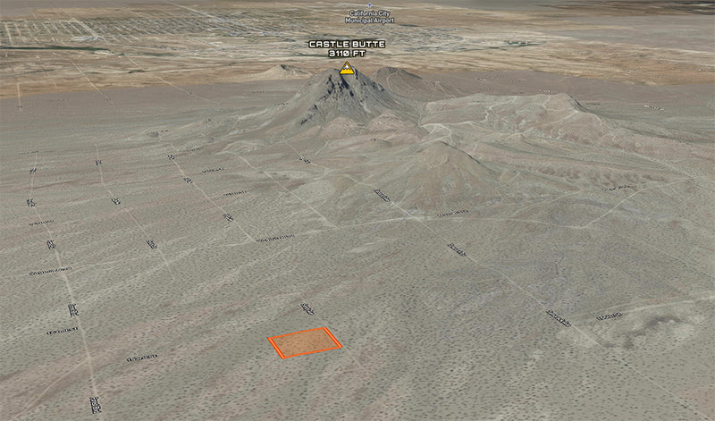 2.5 Acres – Kern County, CA - A Lot of Land for a Lot of Ideas (Some of Them Brilliant)