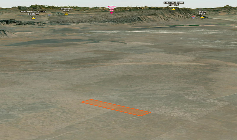 42.93 Acres – Humboldt County, NV - Dirt cheap price, shrubs included free