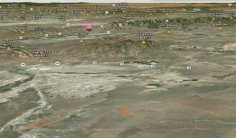85.84 Acres – Humboldt County, NV - Massive extension, price lower than dirt