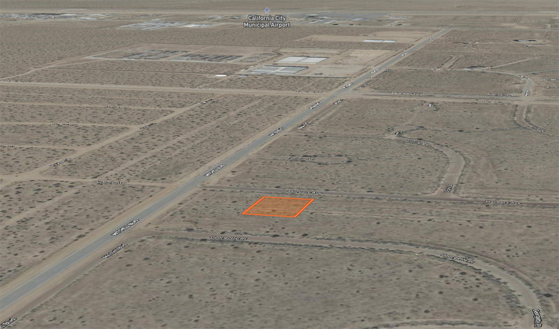 0.25 Acres – Kern County, CA - Land Near Airport: Prices Taking Off!