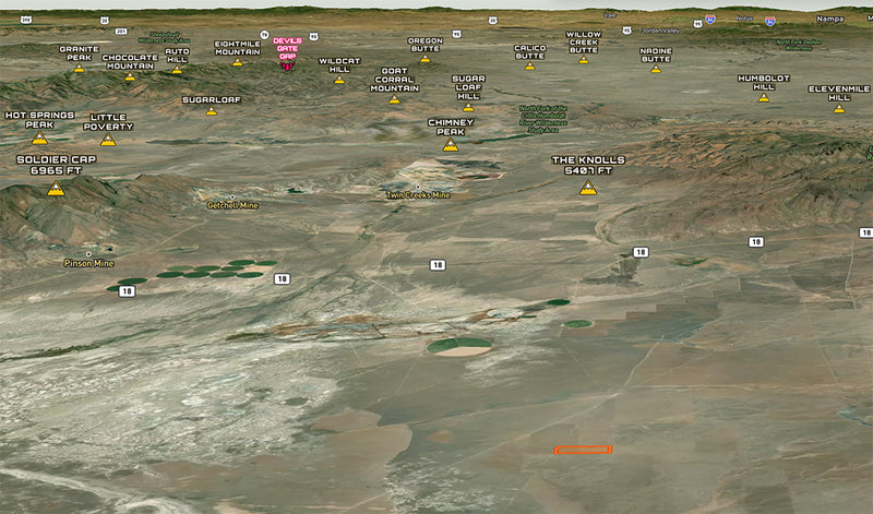 85.84 Acres – Humboldt County, NV - Massive extension, price lower than dirt