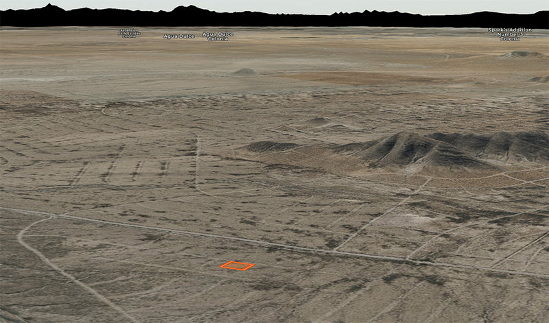 0.5 Acres – El Paso County, TX - Safety pin: Zero laws, high views, no bills!