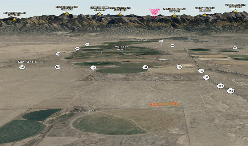 5 Acres – Costilla County, CO - Split by road, slashed in price.