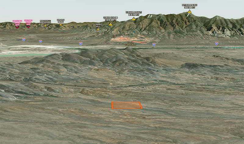 40 Acres – Pershing County, NV - Bet the desert: giant yield, tiny price!