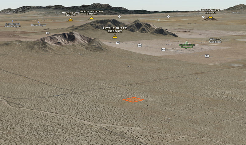 2.63 Acres – Los Angeles County, CA - Don't desert this deal—buy now!