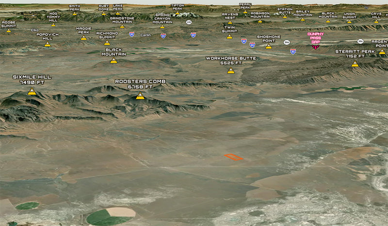 85.84 Acres – Humboldt County, NV - Massive extension, price lower than dirt