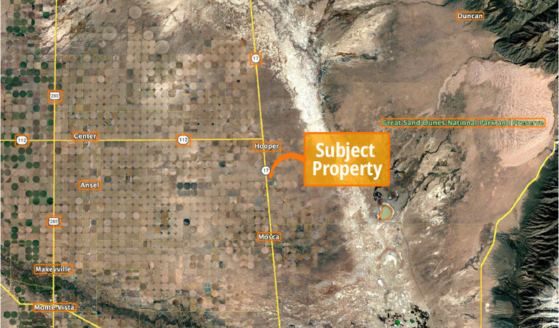 5.54 Acres – Alamosa County, CO - Frontage access, snappy gators, absolute bargain