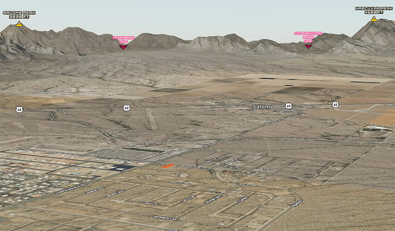 0.24 Acres – La Paz County, AZ - Plat your layout, don't desert savings