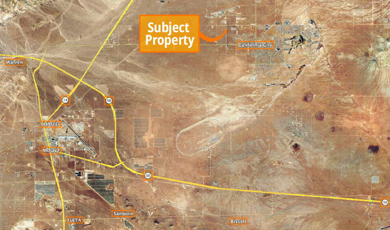 0.25 Acres – Kern County, CA - Land Near Airport: Prices Taking Off!