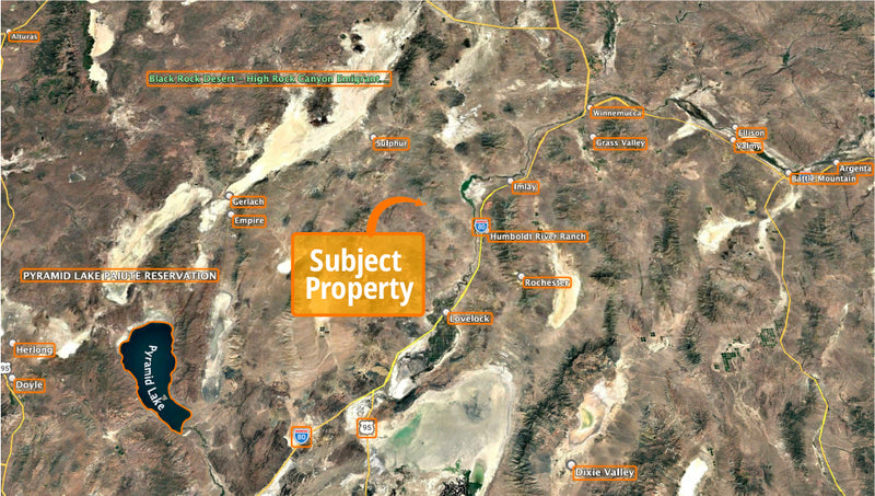40 Acres – Pershing County, NV - Bet the desert: giant yield, tiny price!