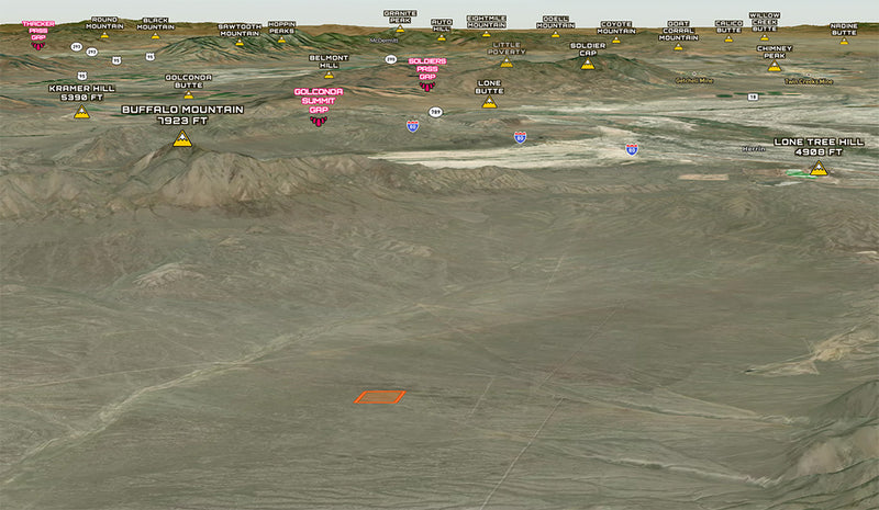 40.1 Acres –  Humboldt County, NV - The best desert land purchase, ever.