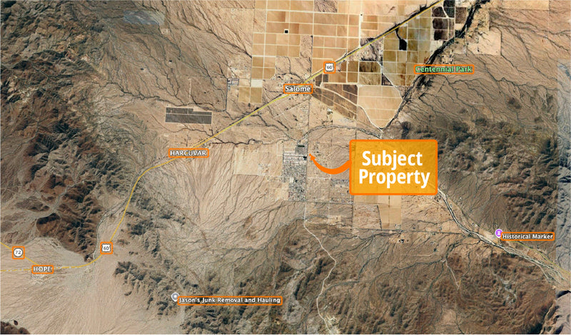 0.24 Acres – La Paz County, AZ - Plat your layout, don't desert savings