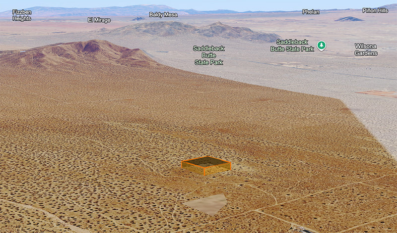 2.63 Acres – Los Angeles County, CA - Don't desert this deal—buy now!