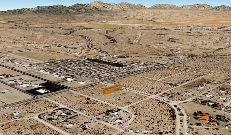 0.24 Acres – La Paz County, AZ - Plat your layout, don't desert savings