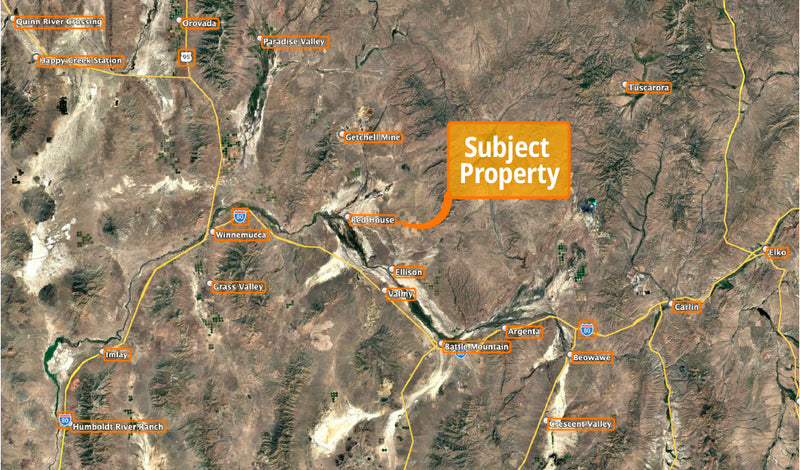 42.93 Acres – Humboldt County, NV - Dirt cheap price, shrubs included free