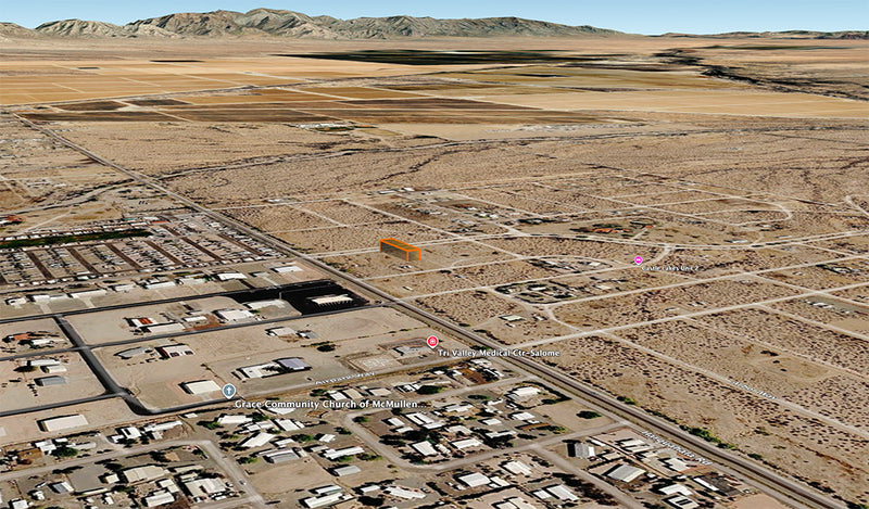 0.24 Acres – La Paz County, AZ - Plat your layout, don't desert savings