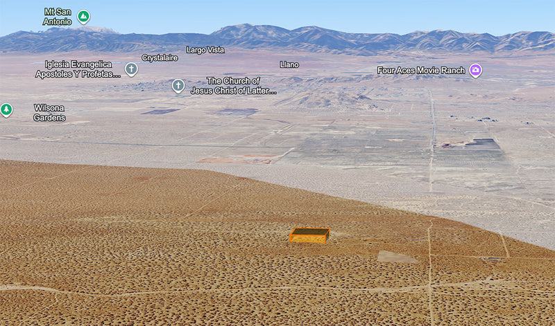 2.63 Acres – Los Angeles County, CA - Don't desert this deal—buy now!