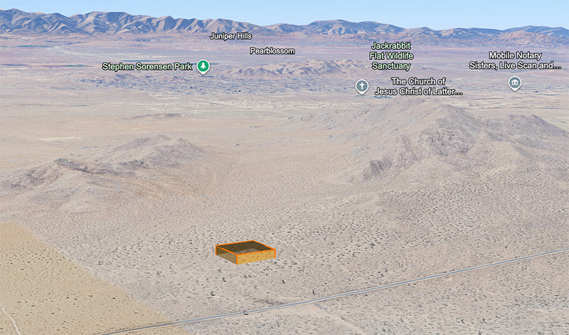 2.54 Acres – Los Angeles County, CA - No valley low, just peaks high!