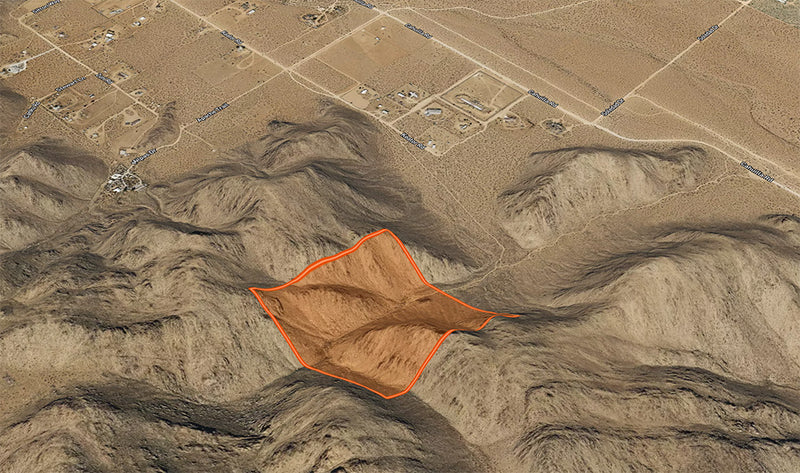 40 Acres – San Bernardino County, CA - Your Private Valley Awaits - Dirt Cheap! Only