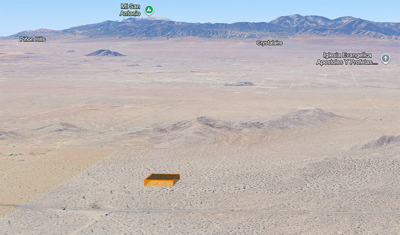 2.54 Acres – Los Angeles County, CA - No valley low, just peaks high!