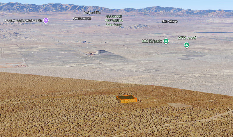 2.63 Acres – Los Angeles County, CA - Don't desert this deal—buy now!