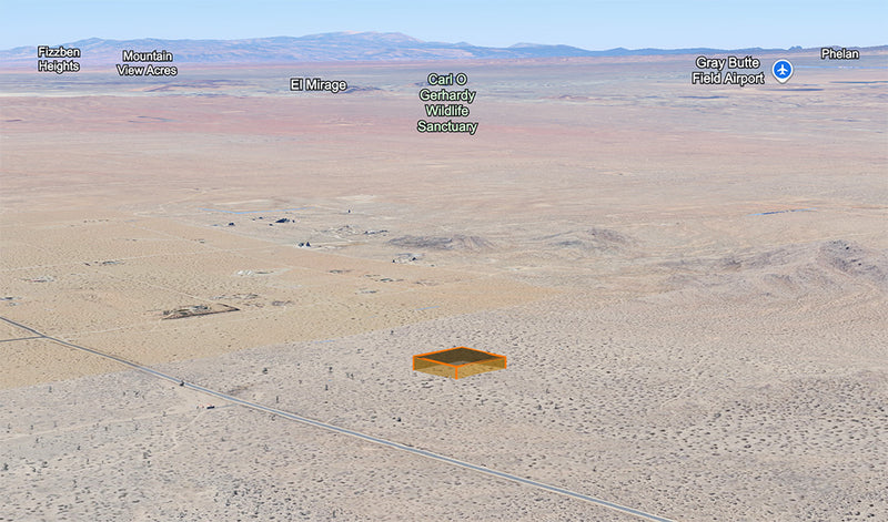 2.54 Acres – Los Angeles County, CA - No valley low, just peaks high!