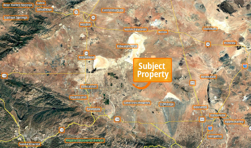 2.63 Acres – Los Angeles County, CA - Don't desert this deal—buy now!