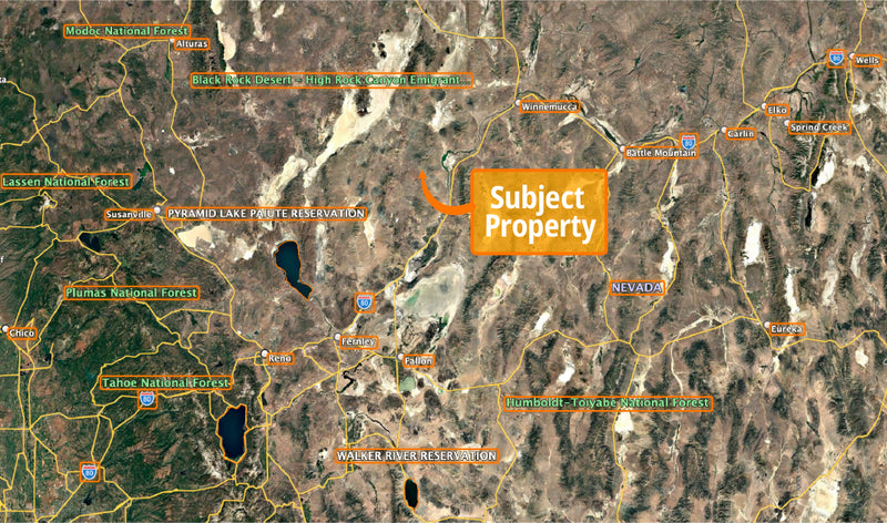 40 Acres – Pershing County, NV - Bet the desert: giant yield, tiny price!