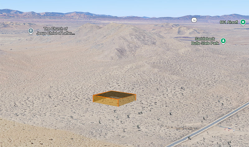 2.54 Acres – Los Angeles County, CA - No valley low, just peaks high!