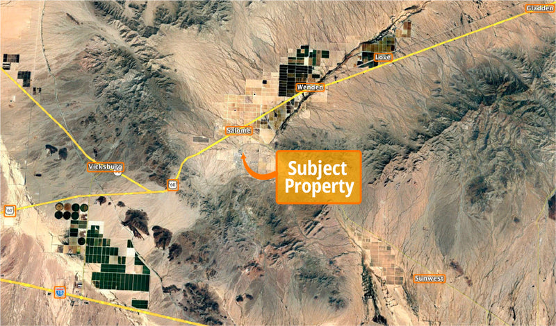 0.24 Acres – La Paz County, AZ - Plat your layout, don't desert savings