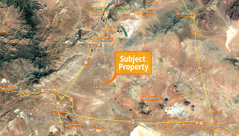 0.25 Acres – Kern County, CA - Land Near Airport: Prices Taking Off!