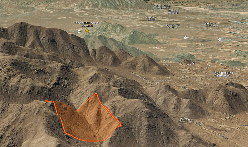 40 Acres – San Bernardino County, CA - Your Private Valley Awaits - Dirt Cheap! Only