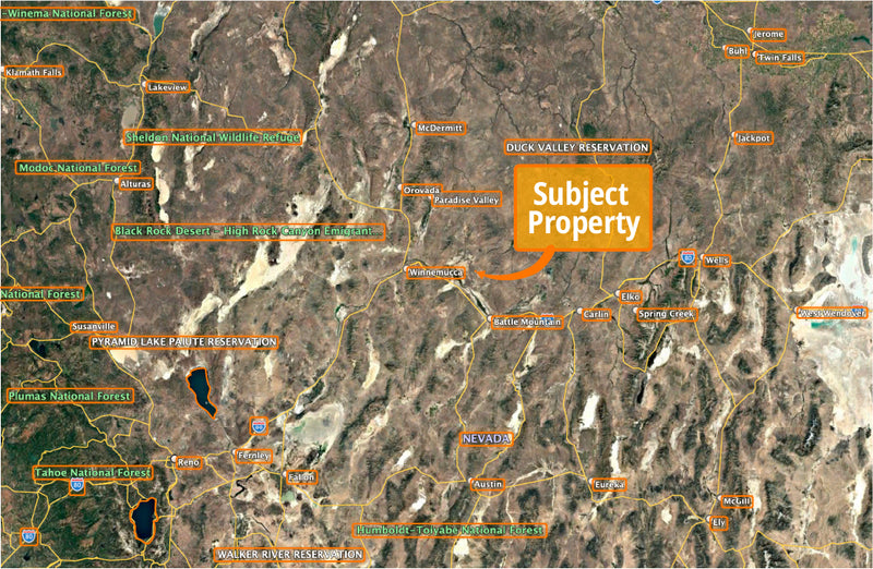 85.84 Acres – Humboldt County, NV - Massive extension, price lower than dirt