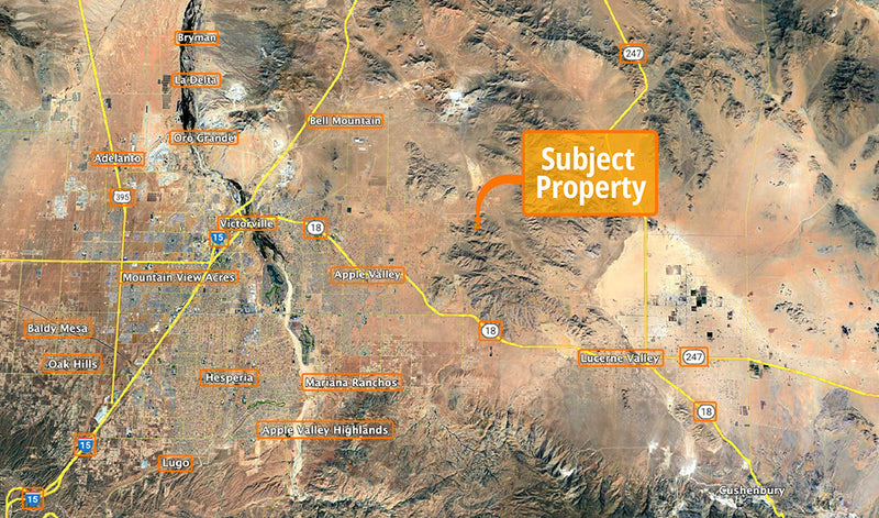 40 Acres – San Bernardino County, CA - Your Private Valley Awaits - Dirt Cheap! Only