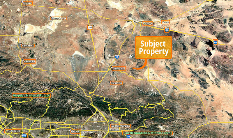 40 Acres – San Bernardino County, CA - Your Private Valley Awaits - Dirt Cheap! Only